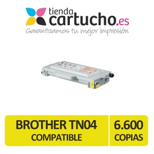 Toner NEGRO BROTHER TN 04 compatible, sustituye al toner original TN-04BK PARA LA IMPRESORA Toner imprimante Brother HL-2700CN