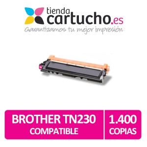 Toner NEGRO BROTHER TN 230 compatible, sustituye al toner original TN-230BK PERTENENCIENTE A LA REFERENCIA Toner Brother TN-230