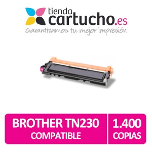 Toner NEGRO BROTHER TN 230 compatible, sustituye al toner original TN-230BK PARA LA IMPRESORA Toner imprimante Brother MFC-9120CW