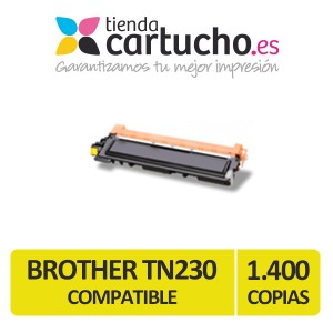 Toner NEGRO BROTHER TN 230 compatible, sustituye al toner original TN-230BK PARA LA IMPRESORA Toner imprimante Brother HL-3040CN