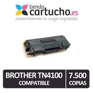Toner Brother TN4100 compatible (7.500 pag), sustituye al toner original brother TN-4100 PERTENENCIENTE A LA REFERENCIA Toner Brother TN-4100