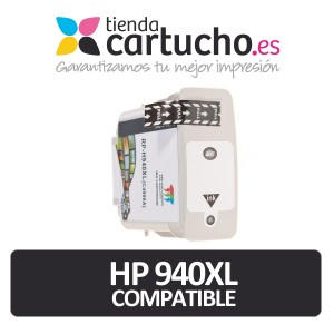 HP 940 XL NEGRO (49ml.) CARTUCHO COMPATIBLE (SUSTITUYE CARTUCHO ORIGINAL REF. C4906AE ) PARA LA IMPRESORA HP OfficeJet Pro 8500A Plus