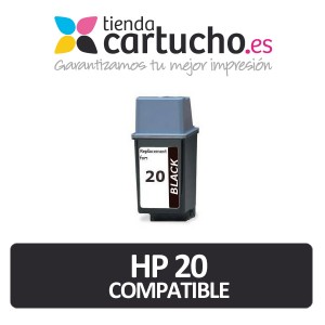 HP 20 (28ml.) CARTUCHO COMPATIBLE (SUSTITUYE CARTUCHO ORIGINAL REF. C6614DE) PARA LA IMPRESORA Cartouches d'encre HP DeskJet 612C