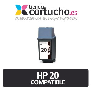 HP 20 (28ml.) CARTUCHO COMPATIBLE (SUSTITUYE CARTUCHO ORIGINAL REF. C6614DE) PARA LA IMPRESORA Cartouches d'encre HP Deskjet 640