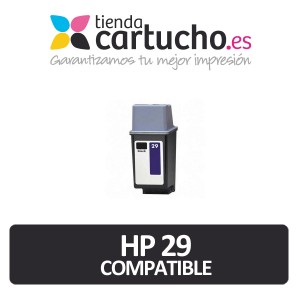 HP 29 (40ml.) CARTUCHO COMPATIBLE (SUSTITUYE CARTUCHO ORIGINAL REF. 51629AE) PARA LA IMPRESORA Cartouches d'encre HP DeskJet 670 TV
