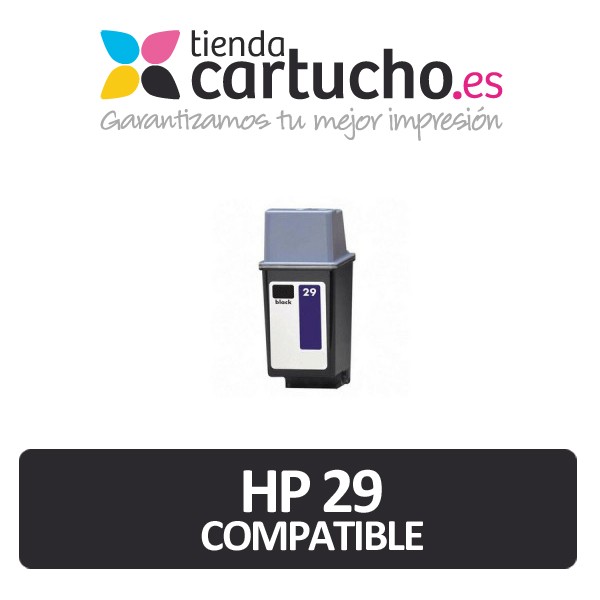 CARTOUCHE D'ENCRE compatible avec HP 29 (40ml.) (REMPLACER CARTOUCHE ORIGINAL REF. 51629AE) CARTOUCHE D'ENCRE compatible avec HP 29 (40ml.) (REMPLACER CARTOUCHE ORIGINAL REF. 51629AE)