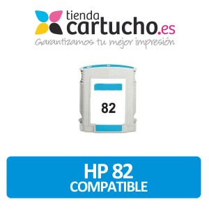 HP 82 XL CYAN (69ml.) CARTUCHO COMPATIBLE (SUSTITUYE CARTUCHO ORIGINAL REF. C4911A) PARA LA IMPRESORA Cartouches d'encre HP DeskJet 510