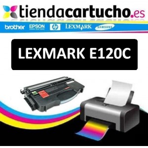 Toner LEXMARK 12035SA compatible, sustituye al toner original 12035SA PERTENENCIENTE A LA REFERENCIA Toner Lexmark E120