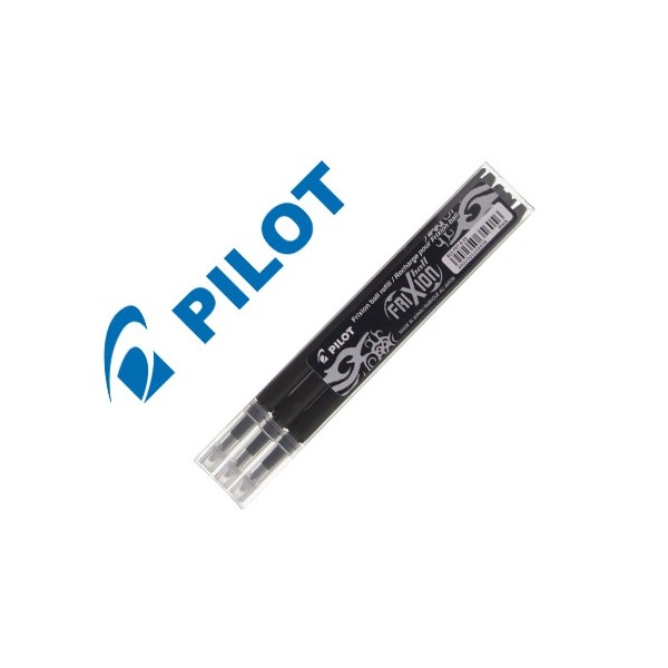 PILOT RECAMBIO BOLÍGRAFO FRIXION BORRABLE PACK 3 NEGRO PILOT RECAMBIO BOLÍGRAFO FRIXION BORRABLE PACK 3 NEGRO