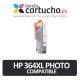 HP 364 XL NEGRO CARTUCHO COMPATIBLE (SUSTITUYE CARTUCHO ORIGINAL REF. CB321EE )