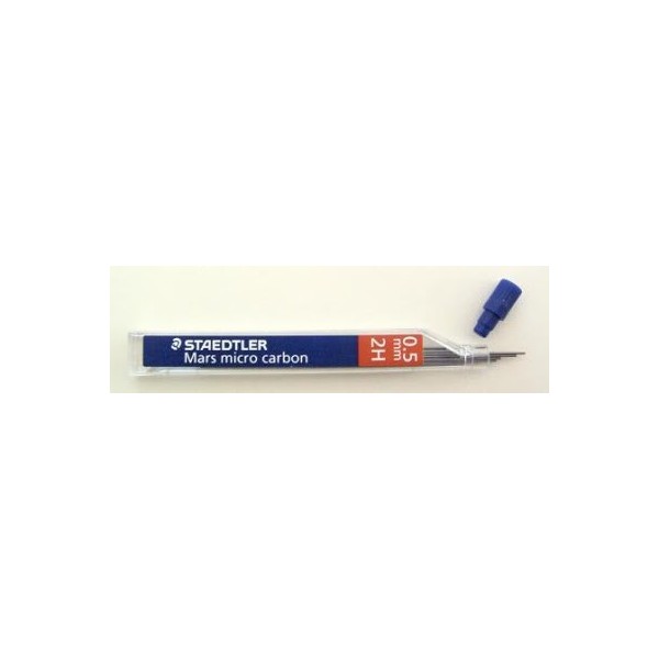 STAEDTLER MINA MARS MICRO CARBÓN 12UD TRAZO 0.5 MM 2H STAEDTLER MINA MARS MICRO CARBÓN 12UD TRAZO 0.5 MM 2H