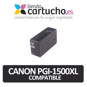 Canon PGI-1500XL Negro cartucho de tinta compatible PERTENENCIENTE A LA REFERENCIA Canon PGI1500XL