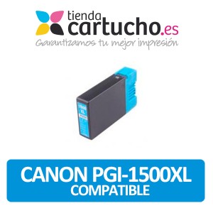 Canon PGI-1500XL Cyan cartucho de tinta compatible PARA LA IMPRESORA Canon Maxify MB 2750