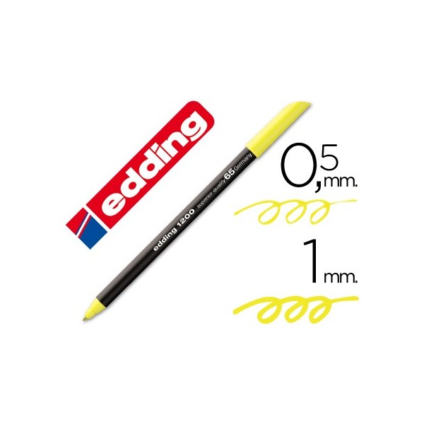 EDDING 1200 AMARILLO FLUORESCENTE EDDING 1200 AMARILLO FLUORESCENTE
