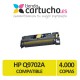 Toner NEGRO HP C9700A compatible, sustituye al toner original C9700A