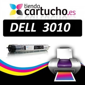 Toner NEGRO DELL 3010 compatible, sustituye al toner original DELL 3010 PARA LA IMPRESORA Cartouches DELL 3010