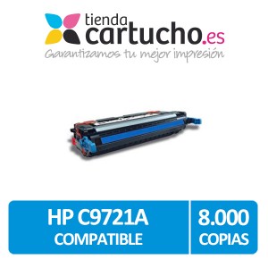 Toner NEGRO HP C9720A compatible, sustituye al toner original C9720A PERTENENCIENTE A LA REFERENCIA Toner HP 641A