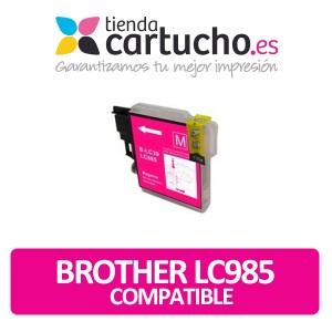 Brother LC985 NEGRO Cartucho de tinta compatible, sustituye al cartucho original Brother LC-985BK PARA LA IMPRESORA Cartouches d'encre Brother DCP-J515W