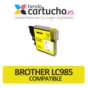 Brother LC985 NEGRO Cartucho de tinta compatible, sustituye al cartucho original Brother LC-985BK PARA LA IMPRESORA Cartouches d'encre Brother MFC-J515W