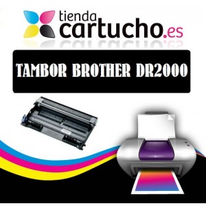 TAMBOR BROTHER DR-2000, SUSTITUYE AL TAMBOR ORIGINAL DR 2000 PARA LA IMPRESORA Brother Fax-2820