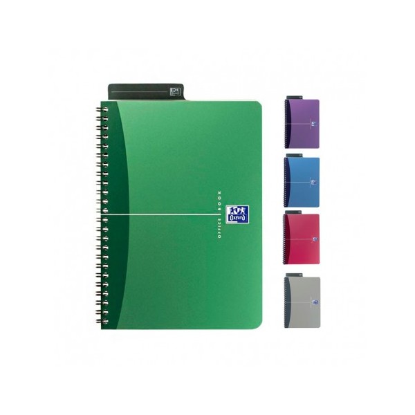 Oxford Cuaderno Europeanbook 100h A5+ Cuadricula 5x5 Colores surtidos Oxford Cuaderno Europeanbook 100h A5+ Cuadricula 5x5 Colores surtidos