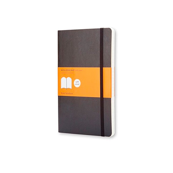 MOLESKINE CUADERNO TAPA BLANDA COLOR NEGRO. RAYADO HORIZONTAL.GRANDE. 13X21CM. MOLESKINE CUADERNO TAPA BLANDA COLOR NEGRO. RAYADO HORIZONTAL.GRANDE. 13X21CM.