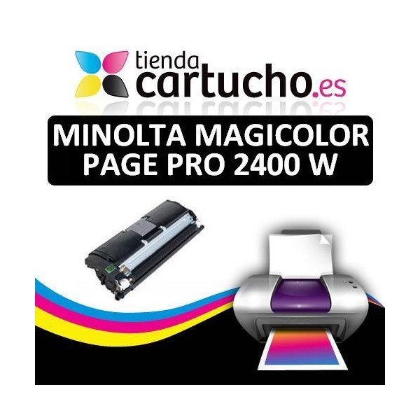 Toner NOIR MINOLTA PAGE PRO 2400W / 2500 compatible, remplacer le toner original 1710589004 Toner NOIR MINOLTA PAGE PRO 2400W / 2500 compatible, remplacer le toner original 1710589004