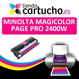 Toner NEGRO MINOLTA PAGE PRO 2400W compatible, sustituye al toner original 1710589004 PERTENENCIENTE A LA REFERENCIA Cartouches Konica Minolta Page Pro 2400W