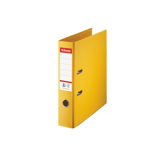Esselte Archivador Palanca Folio Lomo 75mm Amarillo Esselte Archivador Palanca Folio Lomo 75mm Amarillo