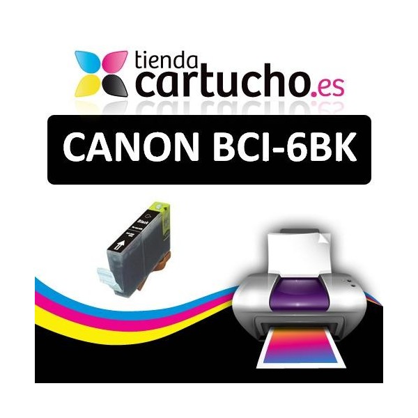 CARTOUCHE COMPATIBLE CANON BCI-6BK NOIR CARTOUCHE COMPATIBLE CANON BCI-6BK NOIR