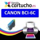 CARTUCHO COMPATIBLE CANON BCI-6BK NEGRO