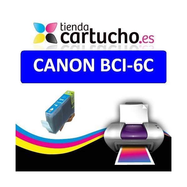 CARTOUCHE COMPATIBLE CANON BCI-3 / BCI-6C CYAN CARTOUCHE COMPATIBLE CANON BCI-3 / BCI-6C CYAN