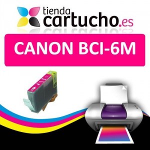 CARTUCHO COMPATIBLE CANON BCI-6BK NEGRO PARA LA IMPRESORA Canon MultiPass MPC600F