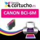 CARTUCHO COMPATIBLE CANON BCI-6BK NEGRO