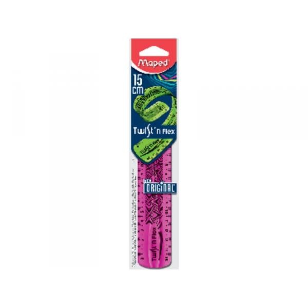 Maped Regla Twist´n Flex 15cm Flexible Colores surtidos Maped Regla Twist´n Flex 15cm Flexible Colores surtidos