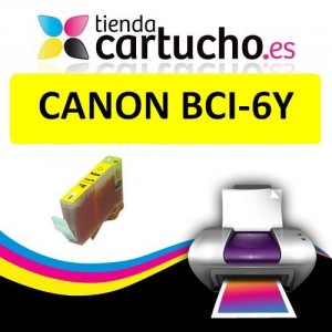 CARTUCHO COMPATIBLE CANON BCI-6BK NEGRO PERTENENCIENTE A LA REFERENCIA Canon BCI6 BCI3