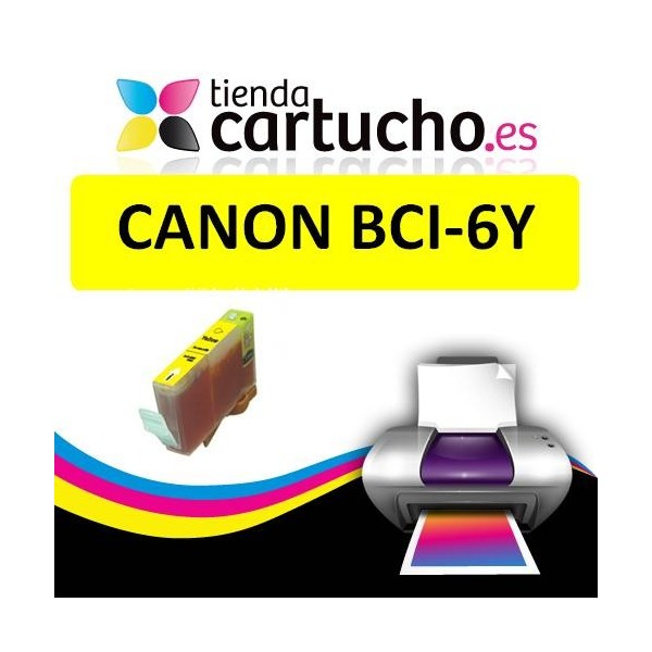 CARTOUCHE COMPATIBLE CANON BCI-3 / BCI-6Y JAUNE CARTOUCHE COMPATIBLE CANON BCI-3 / BCI-6Y JAUNE