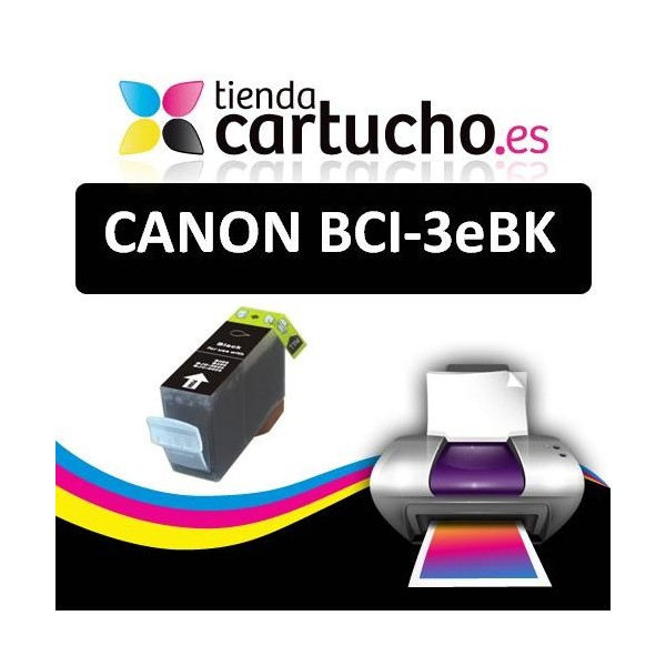 CARTOUCHE COMPATIBLE CANON BCI-3eBK NOIR grande capacité CARTOUCHE COMPATIBLE CANON BCI-3eBK NOIR grande capacité