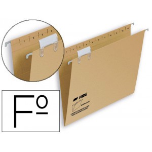 FADE Carpeta colgante Kiofade caja 25 ud Folio Visor superior Kraft