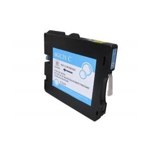 Cartucho de Gel Ricoh GC31 Cyan Compatible PARA LA IMPRESORA Cartouches Ricoh Aficio GX e3000n
