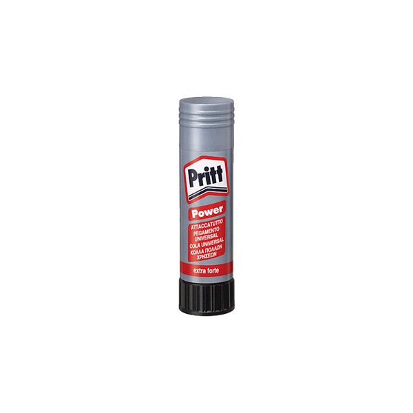 PRITT Pegamento Power Stick Barra 19,5gr Extrafuerte Pega goma Eva PRITT Pegamento Power Stick Barra 19,5gr Extrafuerte Pega goma Eva