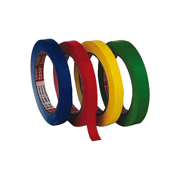 TESA Cinta Adhesiva PVC Verde 12mm x 66m Apto para sellador bolsas TESA Cinta Adhesiva PVC Verde 12mm x 66m Apto para sellador bolsas