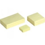 Notas (Post-it) adhesivas amarillas